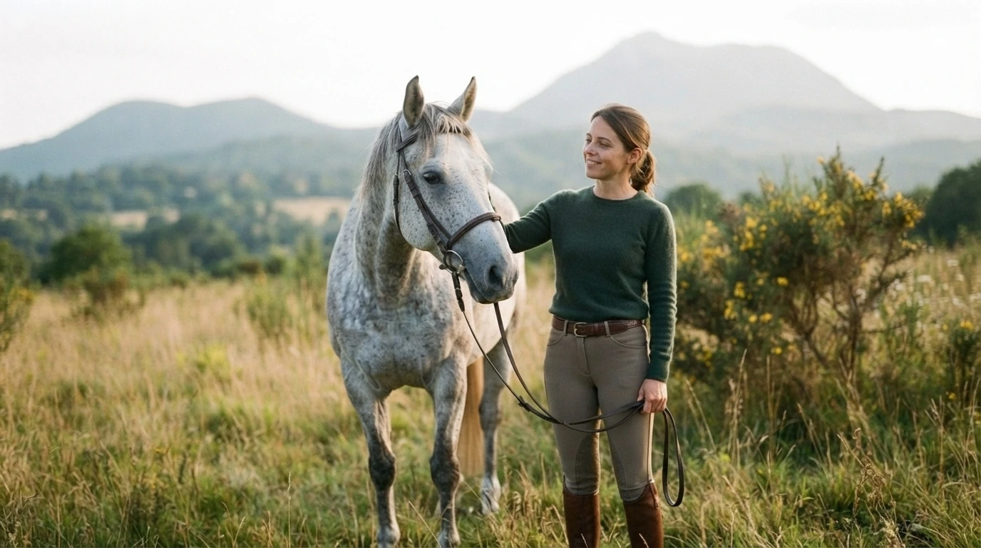 Cours d'équitation à Meilhaud, Puy-de-Dôme